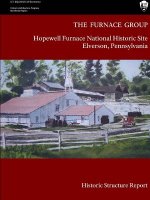 Furnace Group - Hopewell Furnace National Historic Site Elverson, Pennsylvania (Historic Structure Report)