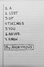 List of Things You Never Knew