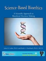 Science Based Bioethics 4th Edition
