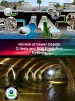 Review of Sewer Design Criteria and Rdii Prediction Methods