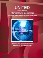 United Arab Emirates Internet and E-Commerce Investment and Business Guide - Strategic and Practical Information: Regulations and Opportunities