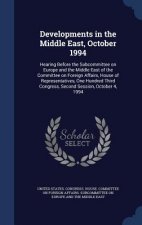 Developments in the Middle East, October 1994