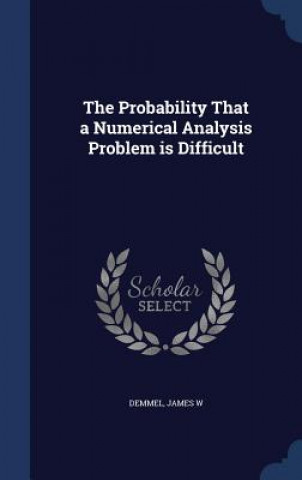 Probability That a Numerical Analysis Problem Is Difficult