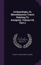 Archaeologia, Or, Miscellaneous Tracts Relating to Antiquity, Volume 54, Part 2