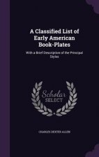 Classified List of Early American Book-Plates