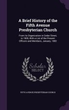 Brief History of the Fifth Avenue Presbyterian Church