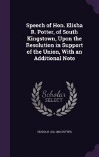 Speech of Hon. Elisha R. Potter, of South Kingstown, Upon the Resolution in Support of the Union, with an Additional Note