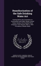 Reauthorization of the Safe Drinking Water ACT