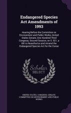 Endangered Species ACT Amendments of 1993