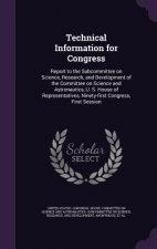 Technical Information for Congress