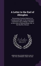 Letter to the Earl of Abingdon
