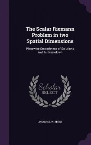 Scalar Riemann Problem in Two Spatial Dimensions