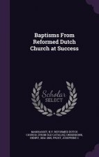 Baptisms from Reformed Dutch Church at Success