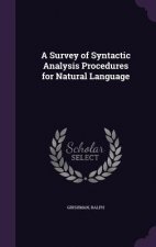 Survey of Syntactic Analysis Procedures for Natural Language
