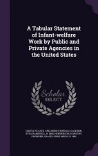Tabular Statement of Infant-Welfare Work by Public and Private Agencies in the United States
