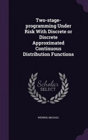 Two-Stage-Programming Under Risk with Discrete or Discrete Approximated Continuous Distribution Functions