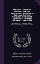 Hearing on H.R. 818, the Community Services Empowerment Amendments of 1993, and the Role of Community Development Corporations in Rebuilding Low-Incom