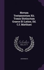 Novum Testamentum XII. Tomis Distinctum Graece Et Latine, Ed. C.F. Matthaei