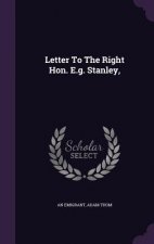 Letter to the Right Hon. E.G. Stanley,