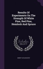 Results of Experiments on the Strength of White Pine, Red Pine, Hemlock and Spruce