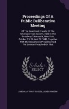 Proceedings of a Public Deliberative Meeting