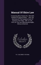 Manual of Shire Law