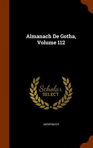 Almanach de Gotha, Volume 112