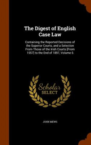 Digest of English Case Law