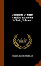 University of North Carolina Extension Bulletin, Volume 2