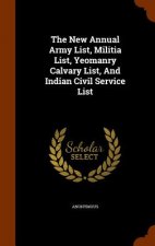 New Annual Army List, Militia List, Yeomanry Calvary List, and Indian Civil Service List