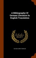 Bibliography of German Literature in English Translation