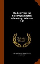 Studies from the Yale Psychological Laboratory, Volumes 6-10