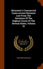 McMaster's Commercial Cases.Current Business Law from the Decisions of the Highest Courts of the Several States, Volume 16