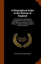 Biographical Index to the History of England