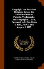 Copyright Law Revision, Hearings Before the Subcommittee on Patents, Trademarks, and Copyrights..., 93-1, Pursuant to S. Res. 56 on S. 1361, July 31 a