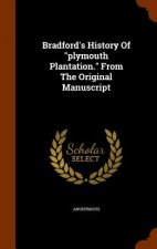 Bradford's History of Plymouth Plantation. from the Original Manuscript