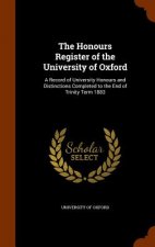 Honours Register of the University of Oxford