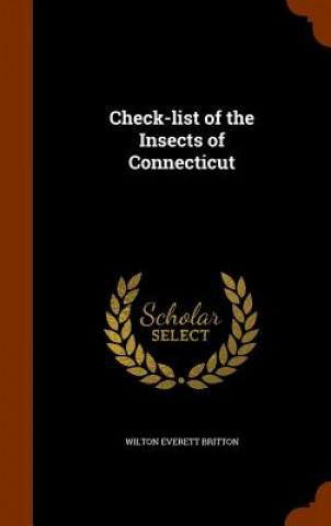 Check-List of the Insects of Connecticut