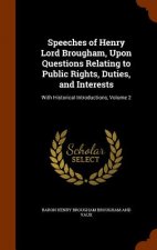 Speeches of Henry Lord Brougham, Upon Questions Relating to Public Rights, Duties, and Interests