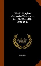 Philippine Journal of Science ... V. 1- 76, No. 1. Jan. 1906-1941