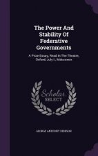 Power and Stability of Federative Governments