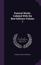 Poetical Works. Collated with the Best Editions Volume 1