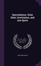 Speculations. Solar Heat, Gravitation, and Sun Spots