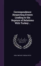 Correspondence Respecting Events Leading to the Rupture of Relations with Turkey ..