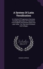 System of Latin Versification