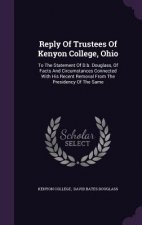 Reply of Trustees of Kenyon College, Ohio