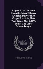 Speech on the Great Social Problem of Labor & Capital Delivered at Cooper Institute, New York City ... May 8, 1871, Before the Labor Reform League