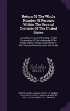 Return of the Whole Number of Persons Within the Several Districts of the United States