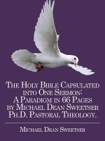 Holy Bible Capsulated into One Sermon