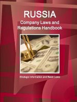 Russia Company Laws and Regulations Handbook - Strategic Information and Basic Laws